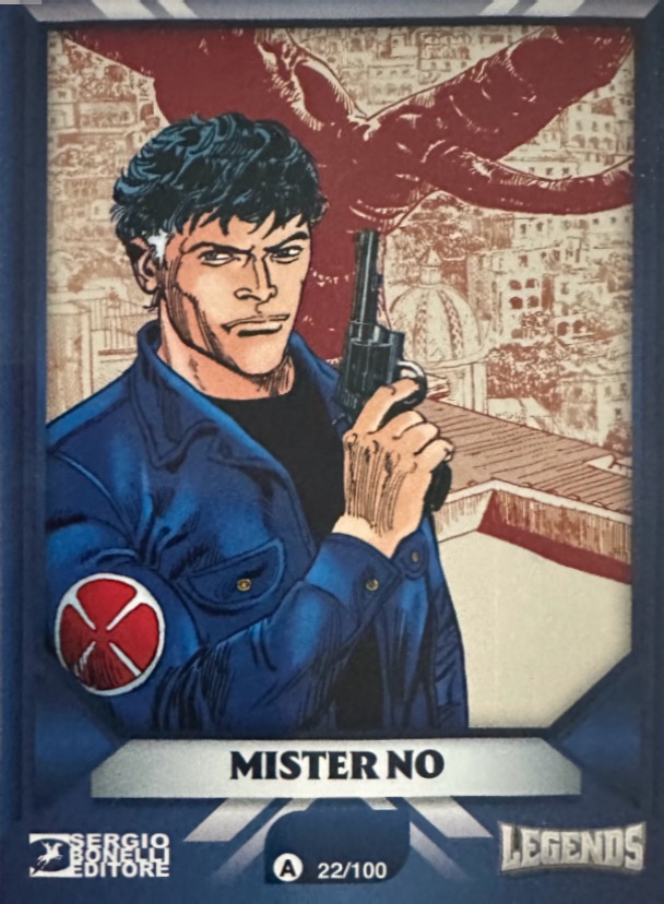 Sergio Bonelli Legends Gedis Mancolista Card Blu - Scegli da 1 a 100 - Picture 23 of 101