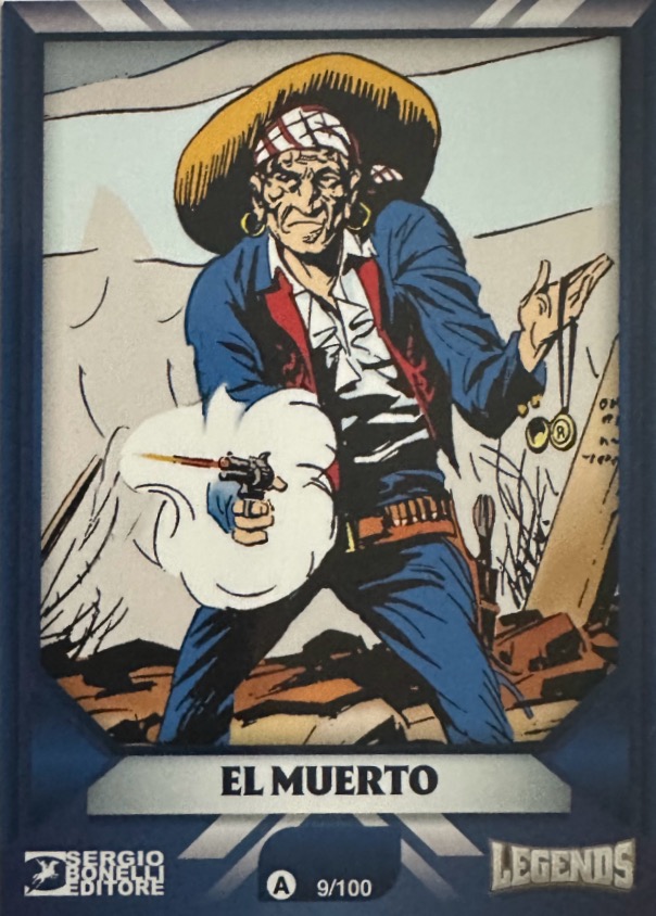 Sergio Bonelli Legends Gedis Mancolista Card Blu - Scegli da 1 a 100 - Picture 11 of 101