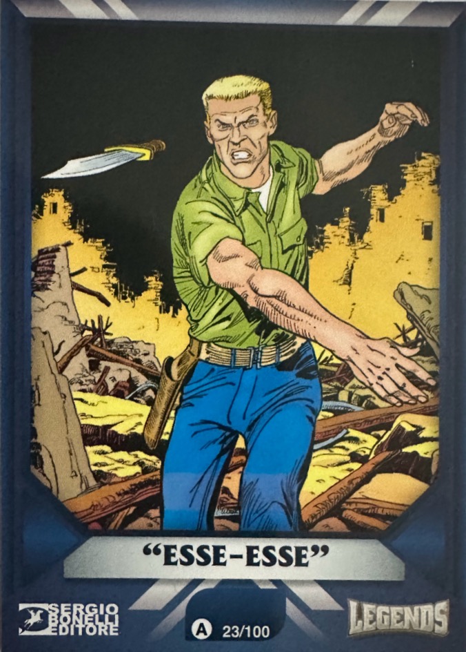 Sergio Bonelli Legends Gedis Mancolista Card Blu - Scegli da 1 a 100 - Picture 24 of 101