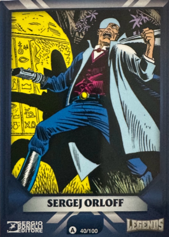 Sergio Bonelli Legends Gedis Mancolista Card Blu - Scegli da 1 a 100 - Picture 41 of 101