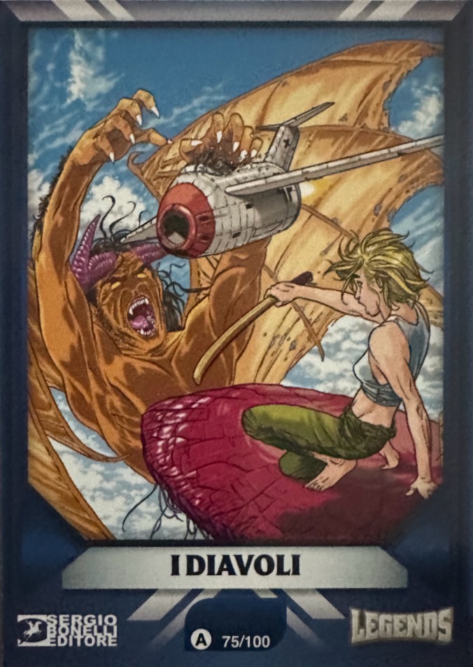 Sergio Bonelli Legends Gedis Mancolista Card Blu - Scegli da 1 a 100 - Picture 76 of 101