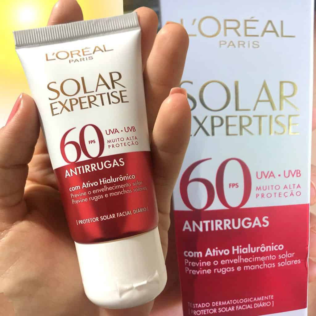 L’Oréal Paris Solar Expertise Antirrugas FPS60 – Protetor Solar Facial 40g