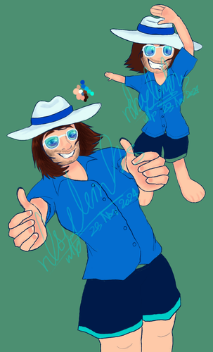 drawn on procreate, ipad air 5