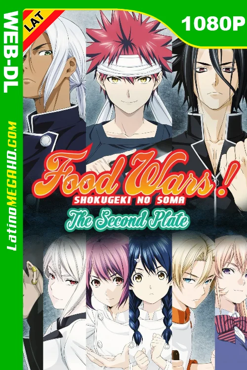 Food Wars: Shokugeki no Soma (Serie) Temporada 2 (2016) Latino HD NF WEB-DL 1080P