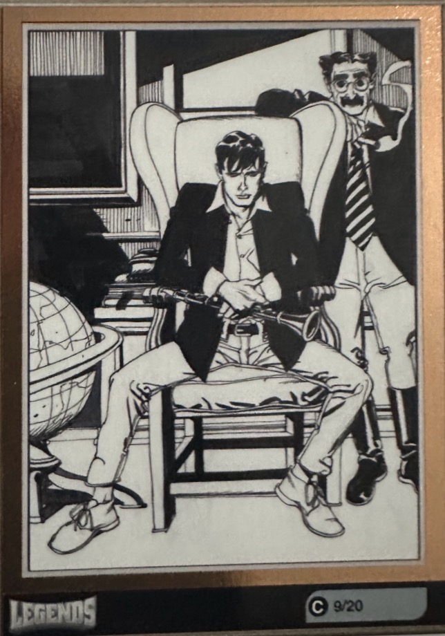 Sergio Bonelli Legends Gedis Mancolista - Card Rare Art Rare Poster Numeri Uno - Picture 10 of 53