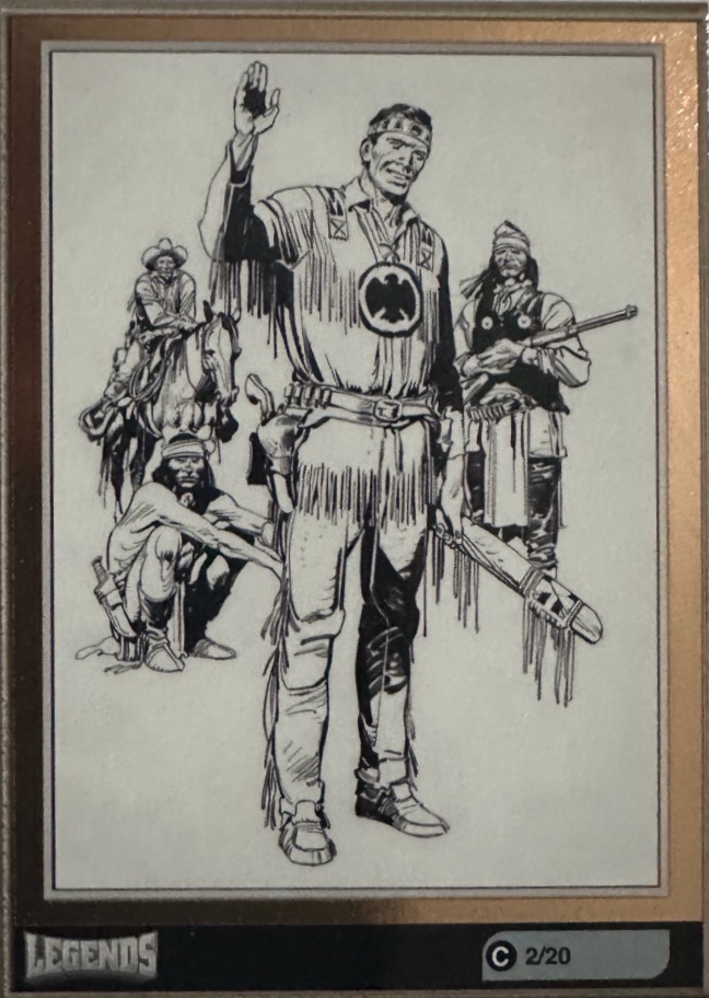 Sergio Bonelli Legends Gedis Mancolista - Card Rare Art Rare Poster Numeri Uno - Picture 3 of 53