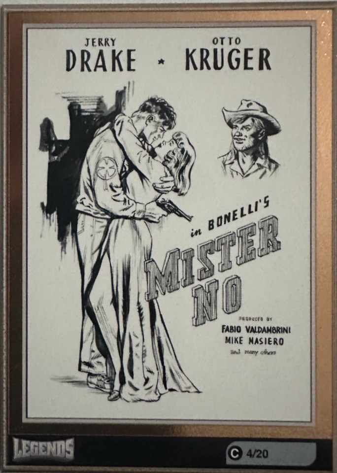 Sergio Bonelli Legends Gedis Mancolista - Card Rare Art Rare Poster Numeri Uno - Picture 5 of 53