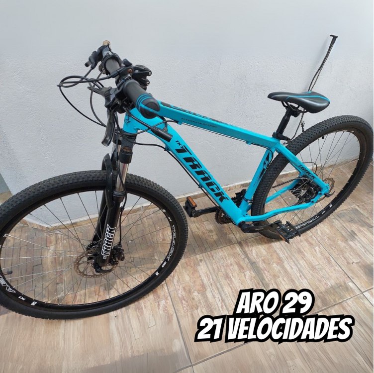 Bicicleta Aro 29 KRW Alumínio Shimano TZ 21 Vel Freio a Disco Ltx S21