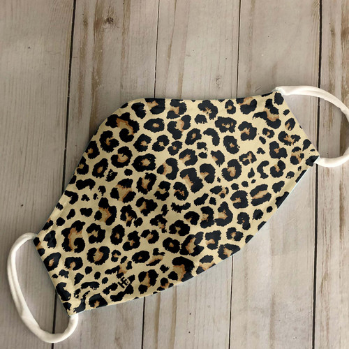 Leopard Skin Pattern EZ14 1506 Face Mask 2