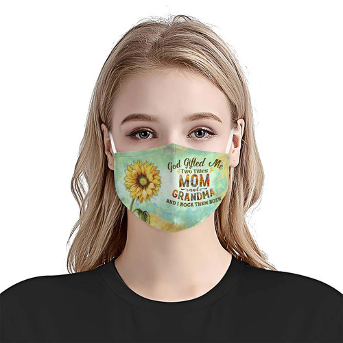 God Gifted Me Two Titles Grandma EZ02 2207 Face Mask 2.jpg