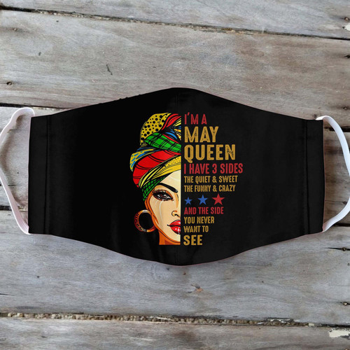 May Queen Three Sides EZ01 1105 Face Mask 1