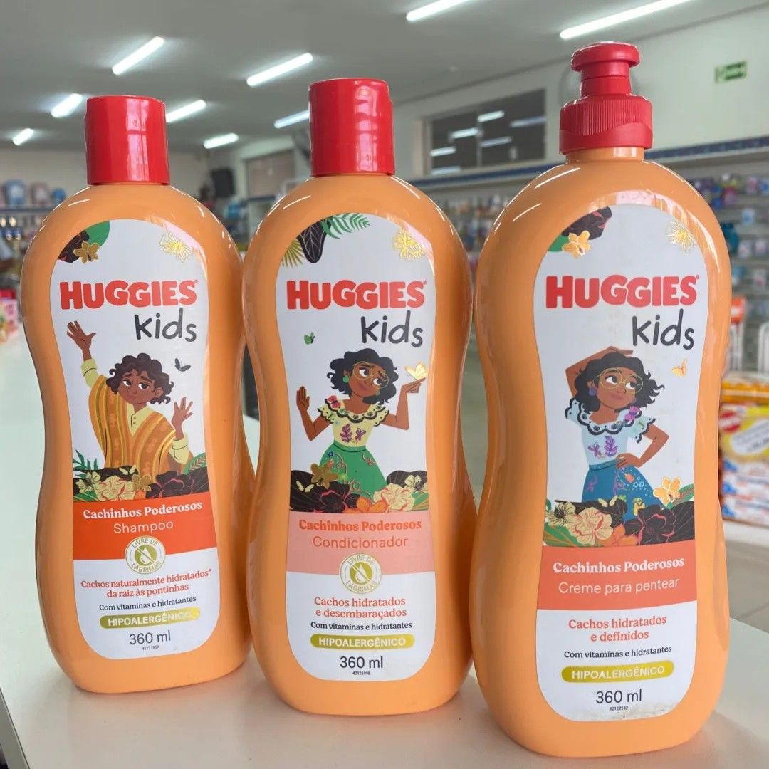 Huggies Condicionador Kids Cachinhos Poderosos 360 ml