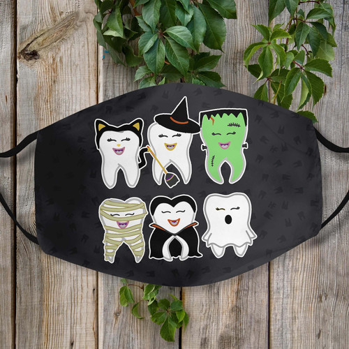 Halloween Teeth For Dentist EZ12 0708 Face Mask 2