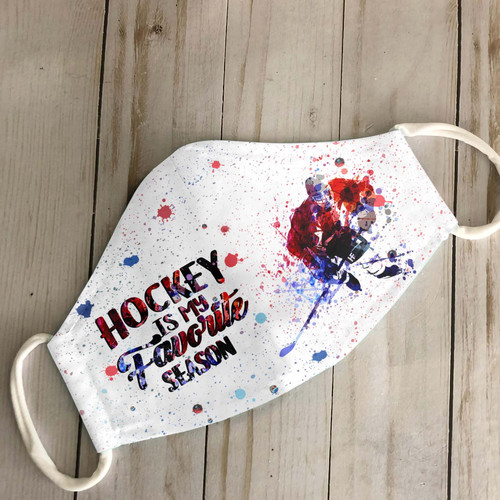 Hockey Is My Favorite Season EZ12 2207 Face Mask 1