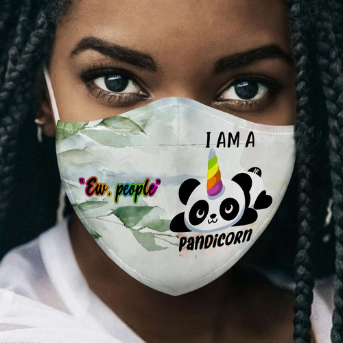 I Am A Pandanicorn EZ17 0506 Face Mask 2