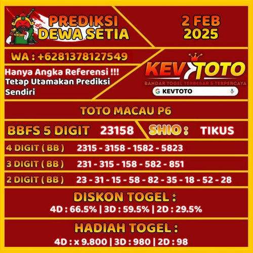 Prediksi Togel 4D Toto Macau P6 Minggu 2 Februari 2025.jpg