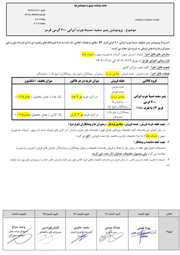 پروموشن پنیر سفید نسبتاً چرب ایرانی 400 گرمی قرمز.png