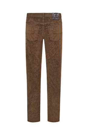 Dior x CACTUS JACK Slim Fit Jeans Mocha Brown 2.2