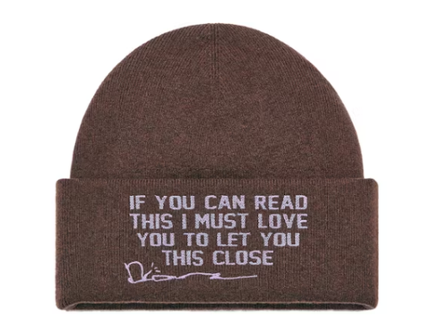 Dior x CACTUS JACK Cashmere Knit Beanie Mocha Brown 1.2