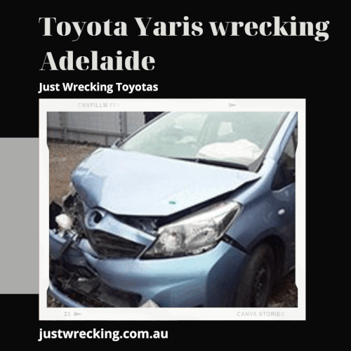 Toyota Yaris wrecking Adelaide.gif