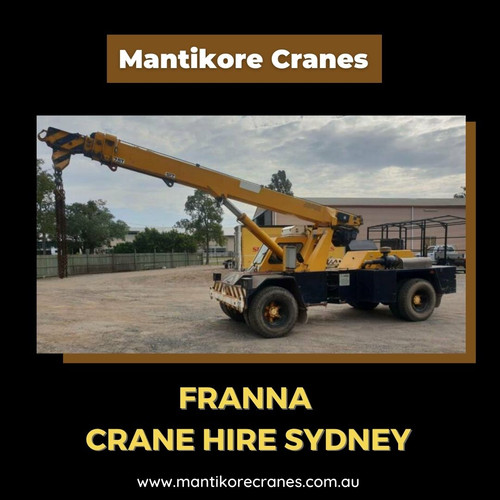 Mantikore cranes provide quality Franna crane hire Sydney with trusted vertical management solutions. We have more than 20 years of experience working in the crane hire industries in Australia. We assure you that you will receive the best crane hire services. Cranes available for sale or hire to the construction sector. Experienced operators and personnel are available for short- or long-term assignments. We are also providing Mobile cranes, self-erecting cranes, and electric Luffing cranes. Ranging from small to large projects we have a crane to meet your needs. Drop your requirement info@mantikorecranes.com.au, Call us at 1300 626 845. Our opening timing is Monday to Friday from 7 am to 7 pm. You can follow us on Facebook, Instagram, Twitter.

Website:  https://mantikorecranes.com.au/