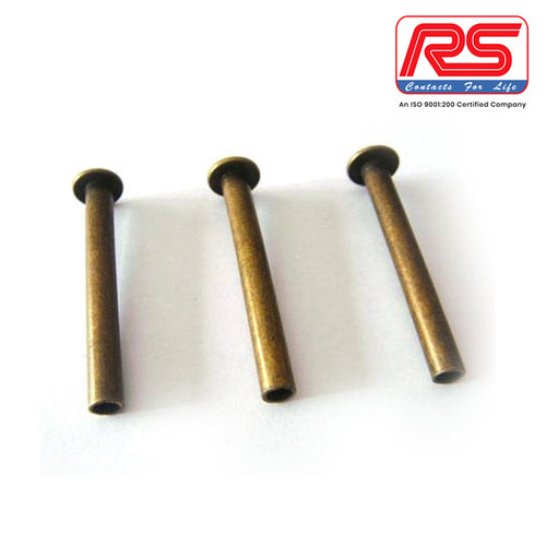 "The Hollow Copper Rivet are very delicate. These rivets are used where low weight & high force are significant, for example in an aircraft. Besides, these are also helpful for many sheet-metal alloys, which are rather not welded, so as to avoid any bend and change of the material.

Features:
• Good price
• High quality raw material used
• Favourable price
• Design as per customer requirement
• Available in different raw materials

Additional Information:
Delivery Time: 2-3Week
Packaging Details: Customize"
For More Information visit on:- https://www.rselectro.in/
Our Mail I.D:- rselectroalloy@gmail.com
Contact Us:- +91-8048078697