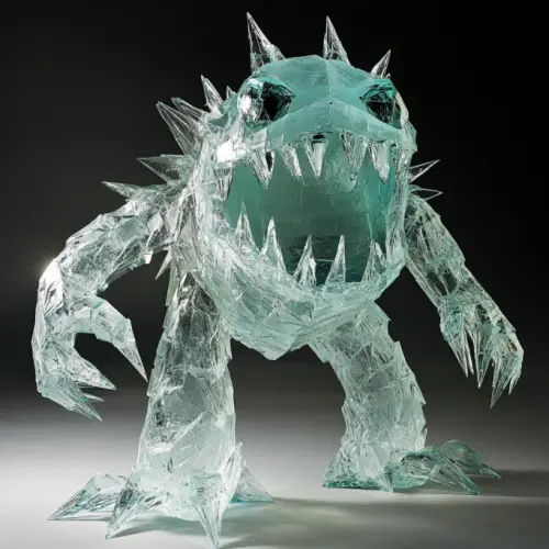 sohoaltona monster made out of glass shards 03859ff2 84a8 435f 8383 d032d3c8cfb8.webp