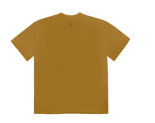 Travis Scott Cactus Jack Flower T shirt Gold 2.png