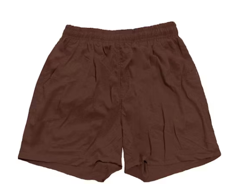 Travis Scott x McDonald's Illustration II Shorts Brown 2.png