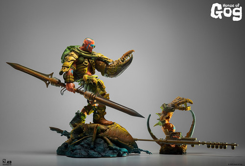 Klaw the space ravager House of Gog The Art of Pascal Blanché original art statue KLAW 096 forum.jpg