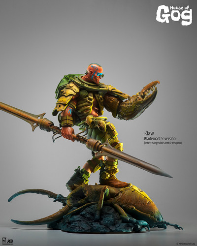 Klaw the space ravager House of Gog The Art of Pascal Blanché original art statue KLAW 070 forum.jpg