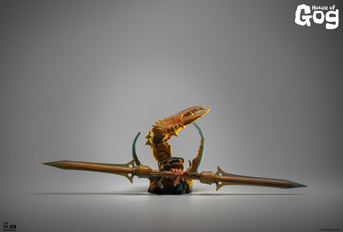 Klaw the space ravager House of Gog The Art of Pascal Blanché original art statue KLAW 118 forum.jpg