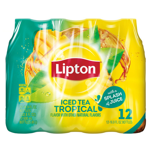 Lipton Tropical Flavor Iced Tea 16 9 fl oz 12 Pack Bottles 961c3f62 7763 4985 a579 465966bfc48b.aba8.jpg