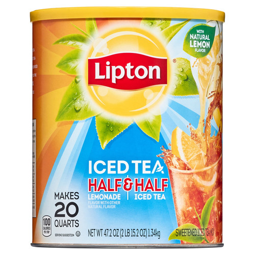 Lipton Half Half Lemonade Iced Tea Mix Black Tea Caffeinated Sweetened Makes 20 Quarts 7aad3ecf e0a7.jpg