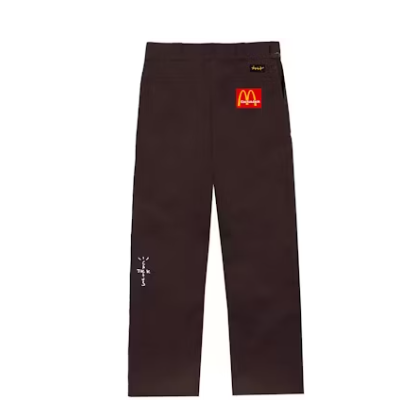 Travis Scott x McDonald's Billions Served Work Pants Brown 1.2