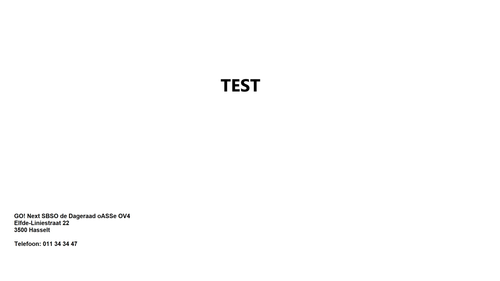 bureaublad test1