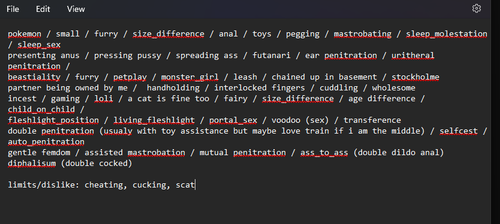 kink list.png
