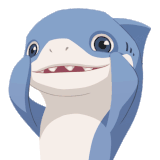 shark tongue lick big crazy eyes.gif