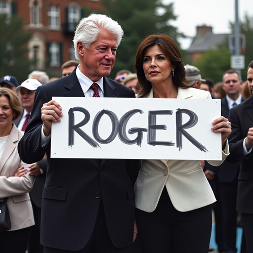 bill clinton and monica lewinsky hold a sign ROGER.jpg