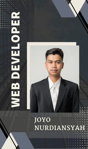 Abu Abu Putih Modern Abstrak Sekretaris ID Card.png