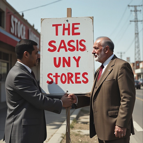 hyperrealistic basir al assad holdign up a sign with roger on it.jpg