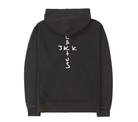 Travis Scott MJ Fleece Hoodie Black 2.2
