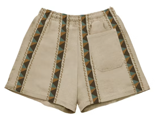 Travis Scott Cactus Jack Starburst Short Beige Multi 2.2