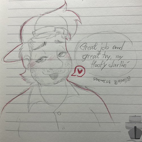 Friday Midnight doodle heh, Bill Newton's here.jpg