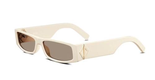 Dior x CACTUS JACK CD Diamond S1I Rectangular Sunglasses Ivory (TRVSS1IXR 50F0) 2.2