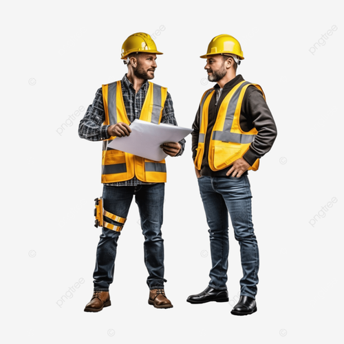 pngtree engineer and foreman worker checking project at building site engineer and png image 1150856.png