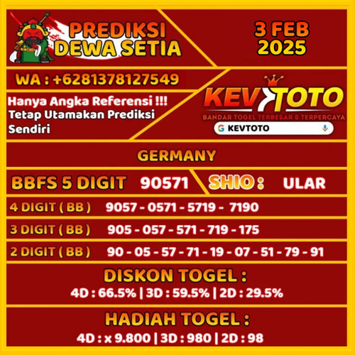 Prediksi Togel Toto 4D Germany Senin 3 Februari 2025.jpg
