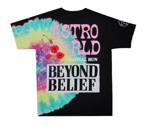 Travis Scott Astroworld Festival Run Tie Dye Tee Black 2.png