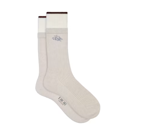 Dior x CACTUS JACK Socks Beige 1.png