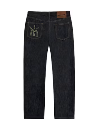 Travis Scott x McDonald's Cactus Arches Outline Denim Pants Black 1.png